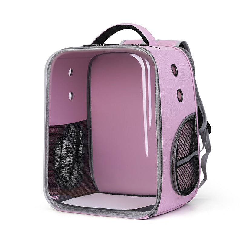 Transparent Large Capacity Breathable Dog Backpack.