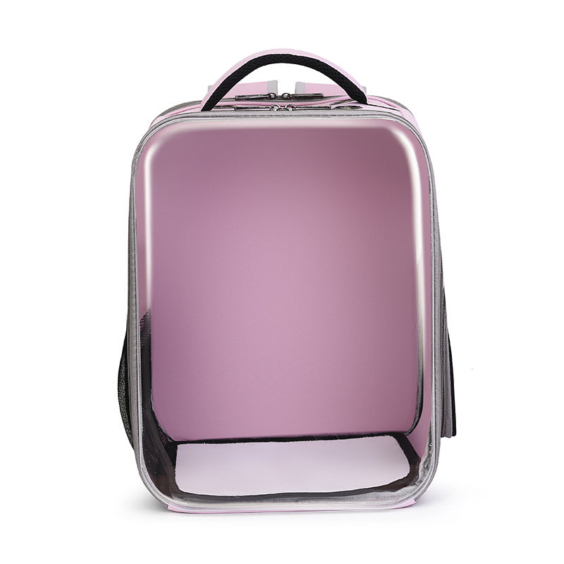 Transparent Large Capacity Breathable Dog Backpack.