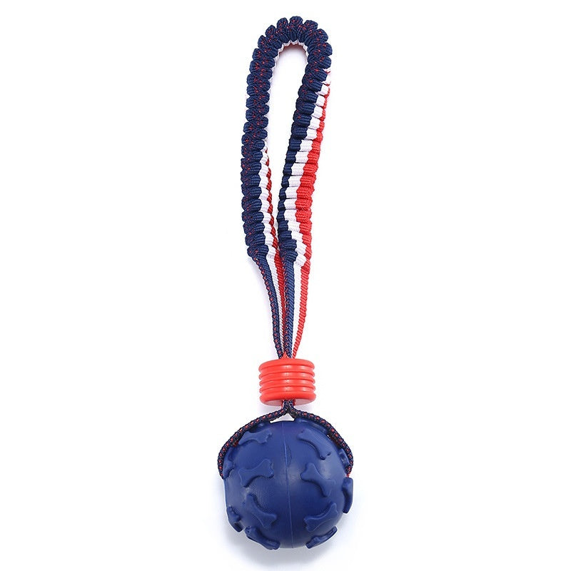 Dog Toy Ball with string