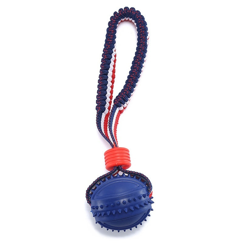 Dog Toy Ball with string