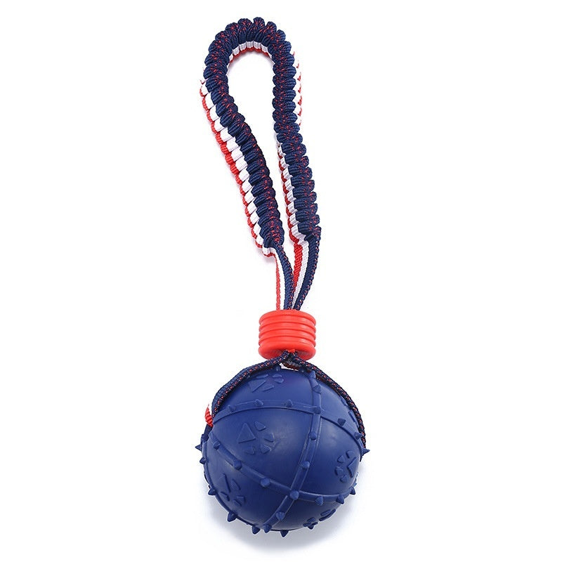 Dog Toy Ball with string