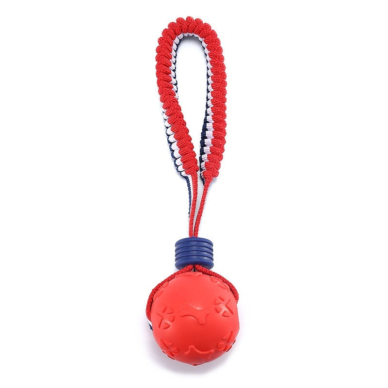 Dog Toy Ball with string