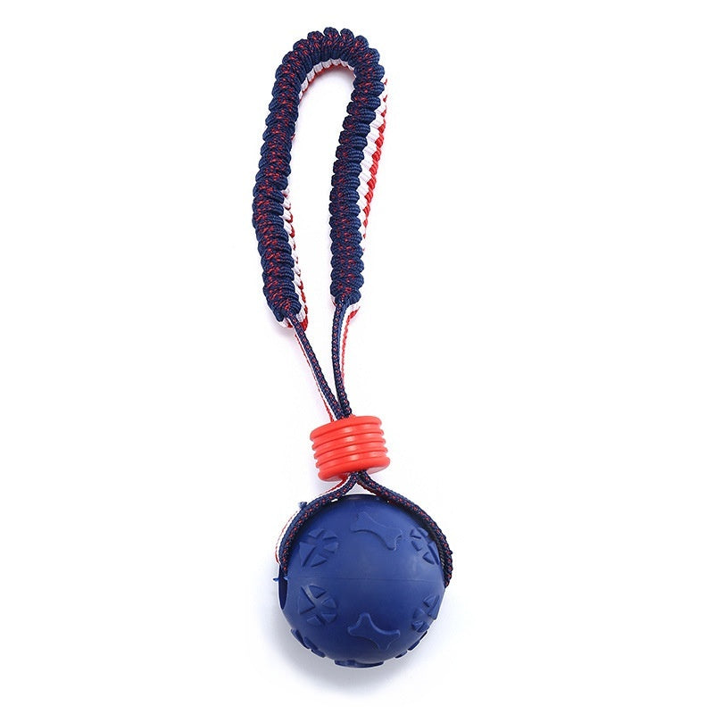 Dog Toy Ball with string